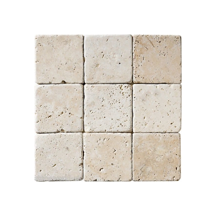 Travertin 10x10 premier choix LIGHT