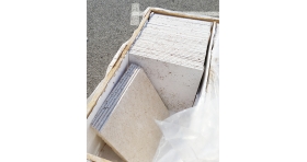 Travertin light format 40x40 premier choix premium