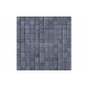 Mosaique Blue Stone 48x48mm sur trame de 30x30