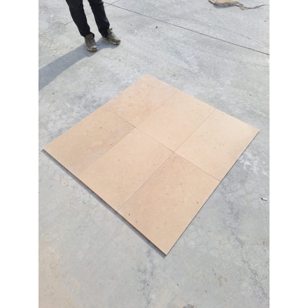 dallage Travertin Carreaux 40x60 cm light beige