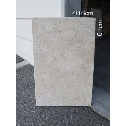 dallage Travertin Carreaux 40x60 cm Premier choix Mix