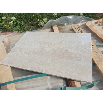 dallage Travertin Carreaux 40x60 cm Premier choix Mix